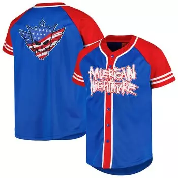 Джерси WWE Authentic Cody Rhodes, синий