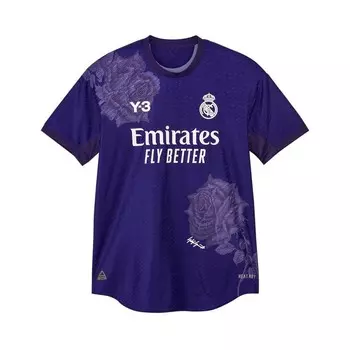 Джерси Y-3 x Real Madrid 4th Authentic Jersey Purple, фиолетовый