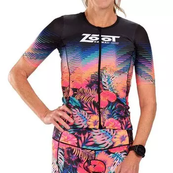 Джерси Zoot Ltd Tri Aero Short Sleeve, разноцветный