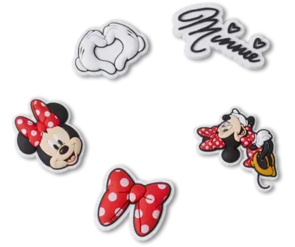 Джиббитсы Minnie Dress 5 Pack Crocs