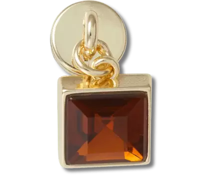 Джиббитсы Tiny Gold Gem Dangle Crocs