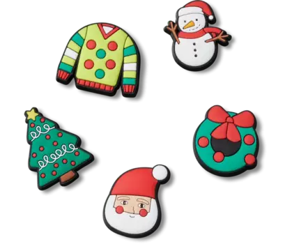 Джиббитсы Tis the Season 5 Pack Crocs