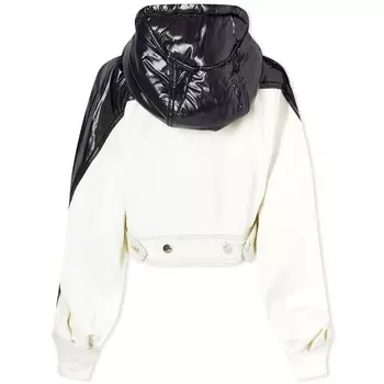 Джинсовая гибридная куртка Moncler x Alicia Keys, белый