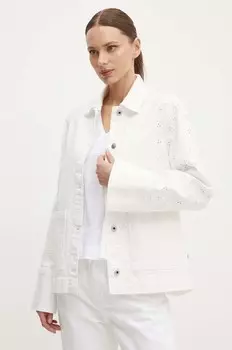 Джинсовая куртка ANNY ANGLAISE Pepe Jeans, белый