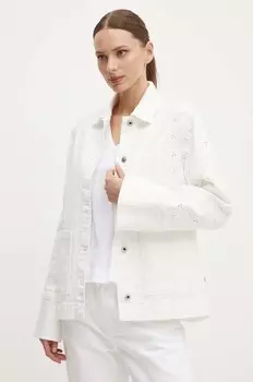 Джинсовая куртка ANNY ANGLAISE Pepe Jeans, белый