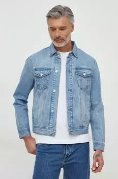 Джинсовая куртка Armani Exchange, синий