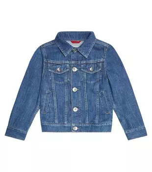 Джинсовая куртка Brunello Cucinelli, синий