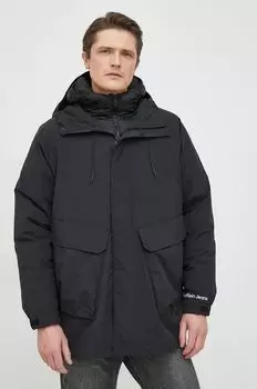 Джинсовая куртка Calvin Klein Calvin Klein Jeans, черный
