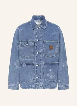 Джинсовая куртка Carhartt Wip, синий