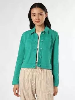 Джинсовая куртка Comma Casual Identity, зеленый