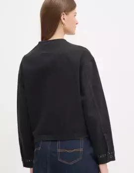 Джинсовая куртка DAENA STUD Pepe Jeans, черный