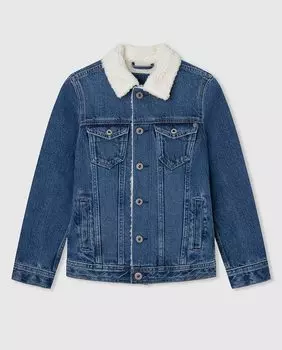 Джинсовая куртка для мальчика Pepe Jeans, индиго