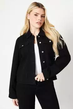 Джинсовая куртка Dorothy Perkins, черный
