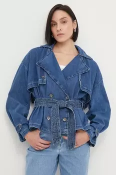 Джинсовая куртка DUNE Pepe Jeans, темно-синий