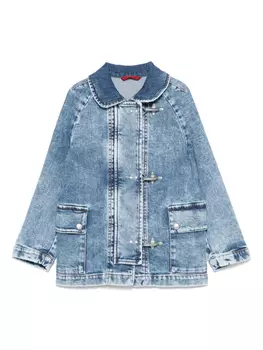 Джинсовая куртка Fay Kids, синий