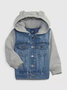 Джинсовая куртка Gap, серый