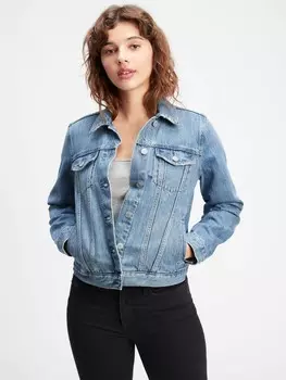 Джинсовая куртка Gap, синий