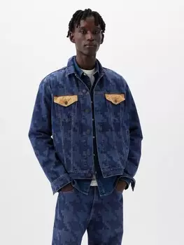 Джинсовая куртка Gap, синий