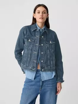Джинсовая куртка Gap, синий