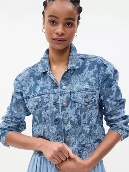 Джинсовая куртка Gap, синий