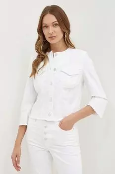 Джинсовая куртка Guess, белый