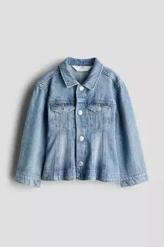 Джинсовая куртка H&M, синий