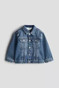 Джинсовая куртка H&M, синий