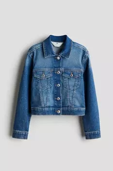 Джинсовая куртка H&M, синий