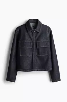 Джинсовая куртка H&M, синий
