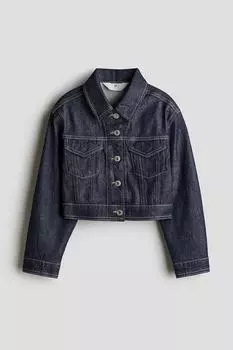Джинсовая куртка H&M, синий