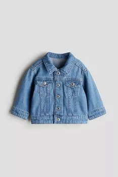 Джинсовая куртка H&M, синий