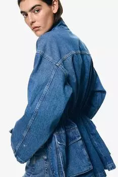 Джинсовая куртка H&M, синий