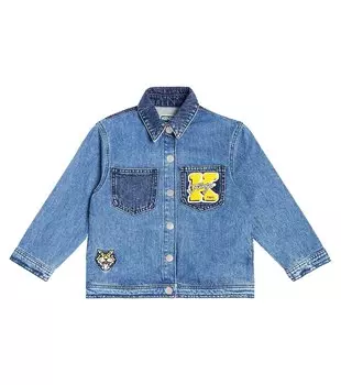 Джинсовая куртка Kenzo, синий