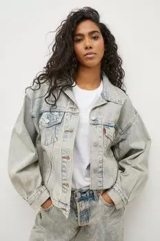 Джинсовая куртка Levi's, серый