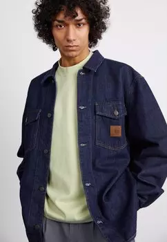 Джинсовая куртка LINCOLN Carhartt WIP, темно-синий деним