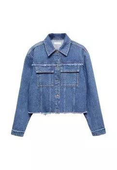 Джинсовая куртка Mango Kids, синий
