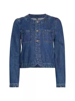 Джинсовая куртка Мими Derek Lam 10 Crosby, цвет bedford dark