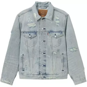 Джинсовая куртка мужская светло-синий Levis