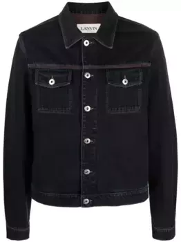 Джинсовая куртка на пуговицах Lanvin, синий