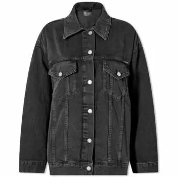 Джинсовая куртка Nudie Jeans Co Jeans Elin, черный