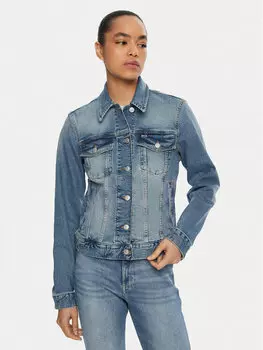 Джинсовая куртка обычного кроя Classic DW0DW19858 Tommy Jeans, синий