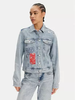 Джинсовая куртка обычного кроя Classic DW0DW20116 Tommy Jeans, синий