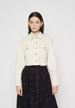 Джинсовая куртка ONLHEATHER JACKET ONLY, цвет ecru