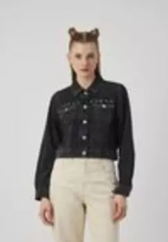 Джинсовая куртка ONLLEANA STUD JACKET Only, черный