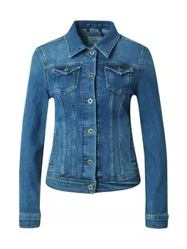 Джинсовая куртка Pepe Jeans Between-Season Jacket Thrift, синий деним