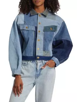 Джинсовая куртка Rafi в стиле цвет Patchwork Nsf, цвет Patchwork