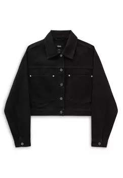 Джинсовая куртка RAYNES CROP TRUCKER Vans, цвет black