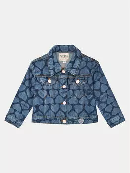 Джинсовая куртка regular fit Guess, синий