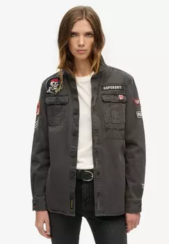 Джинсовая куртка SCOUT Superdry, черный