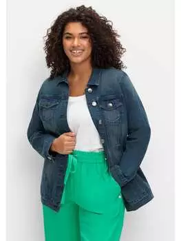 Джинсовая куртка sheego, цвет blue denim
